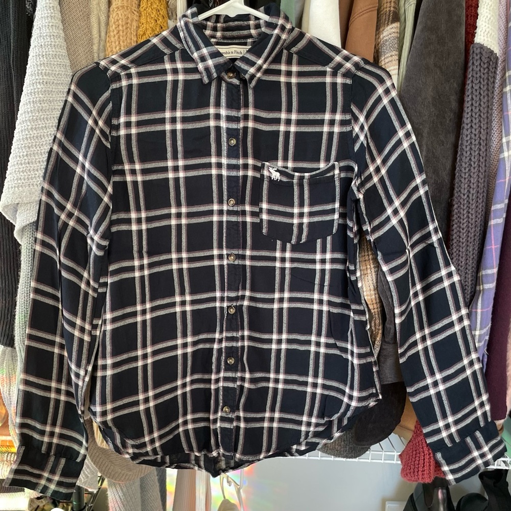 Abercrombie & Fitch Plaid Flannel